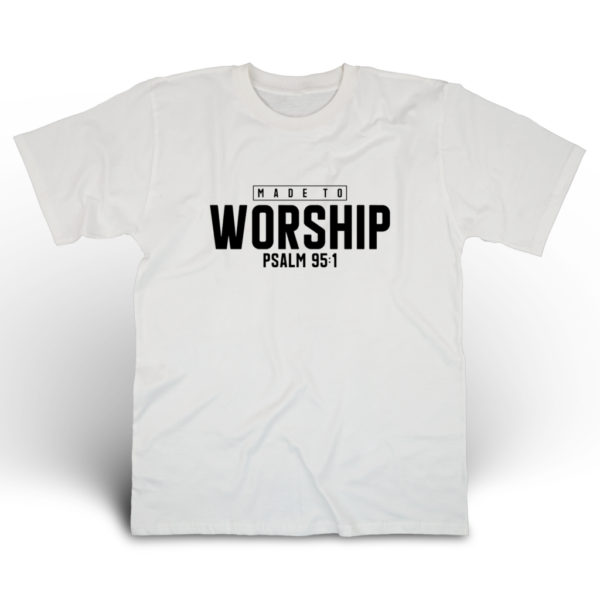 02 MADE TO WORSHIP - Gildan T-Shirt DryBlend 50/50