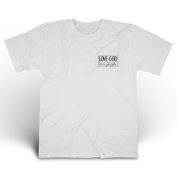 06 LOVE GOD LOVE PEOPLE- Gildan T-Shirt DryBlend 50/50