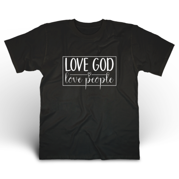 05 LOVE GOD LOVE PEOPLE- Gildan T-Shirt DryBlend 50/50